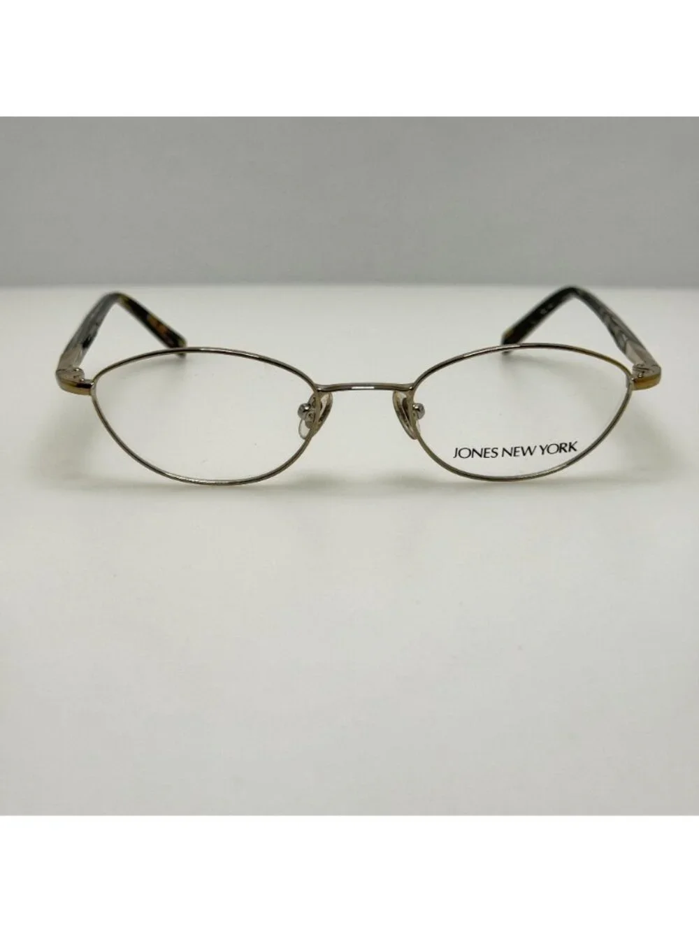 Jones New York J406 BLK Black Horn Eyeglasses Eye Glasses Frames 48-19-135